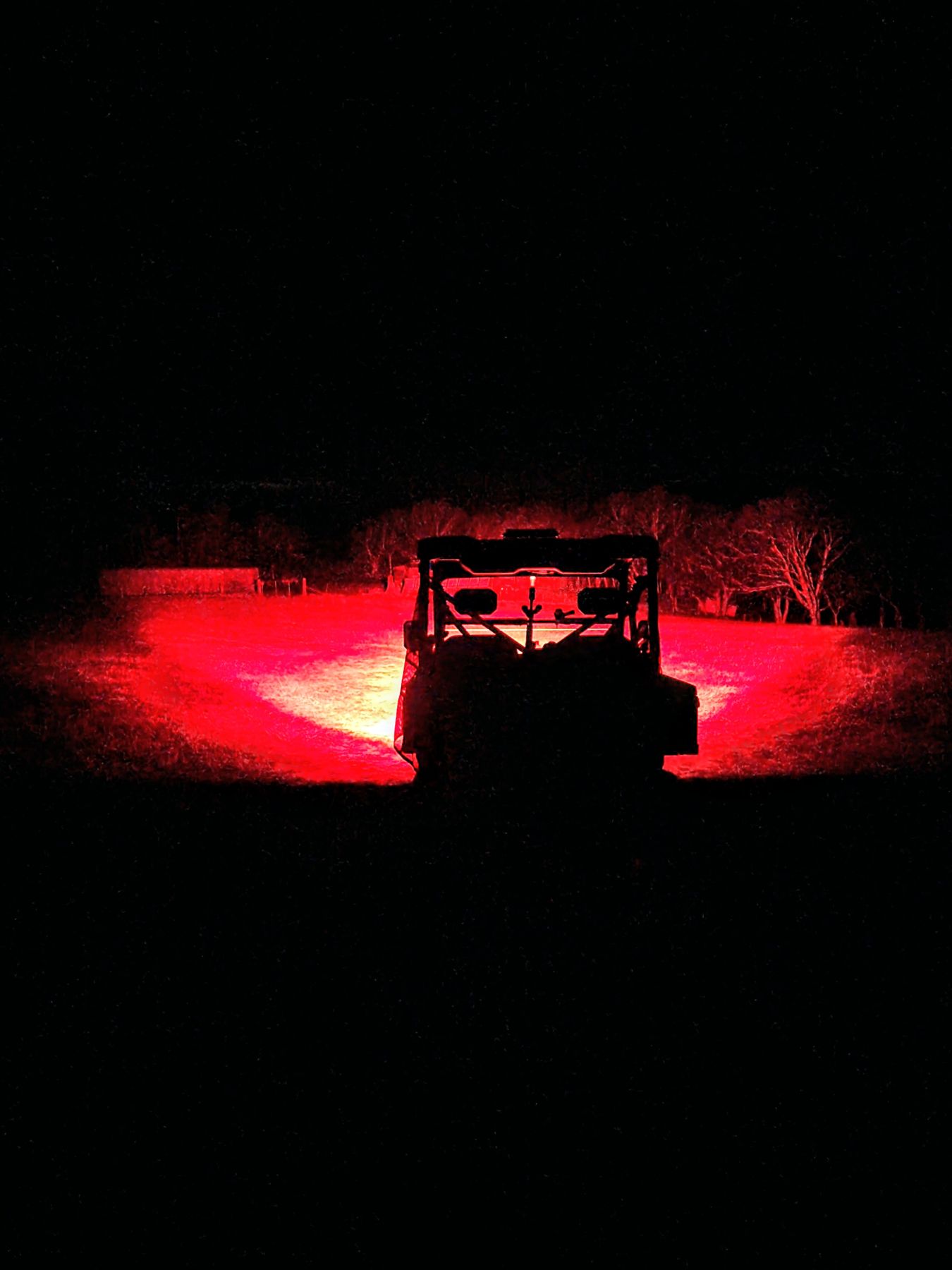 CFMOTO electric ATV on night operations for feral pest control in NSW